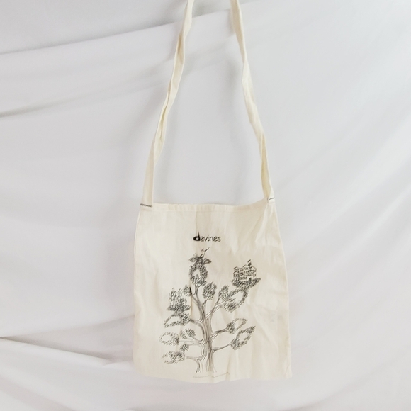 Davines tote bag double strap shoulder bag small - Picture 1 of 7